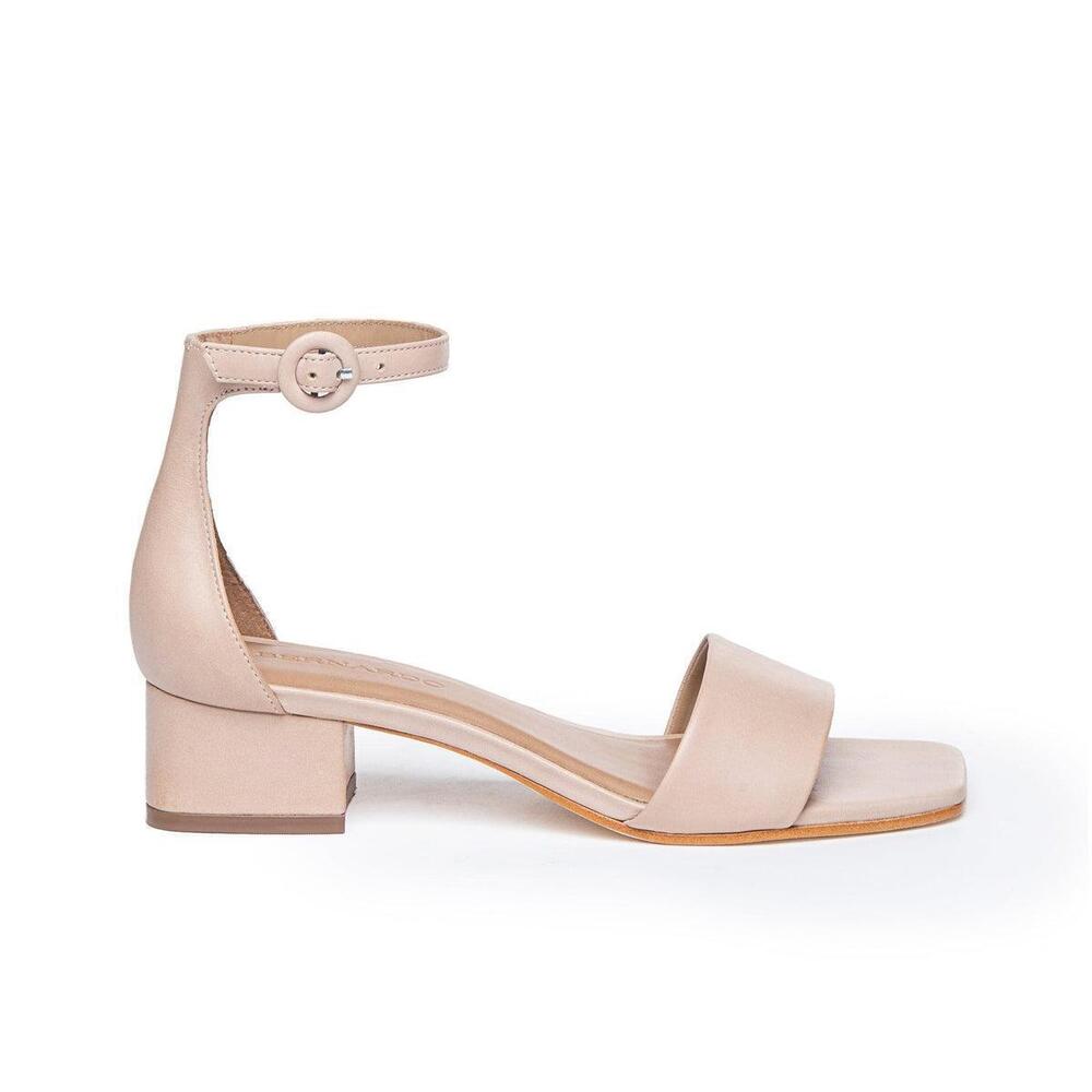 NWT Bernardo - Blush Jalena Low Heel Sandal - 10